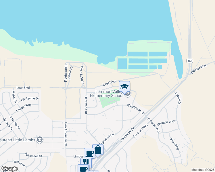 map of restaurants, bars, coffee shops, grocery stores, and more near 462 Compton Street in Reno