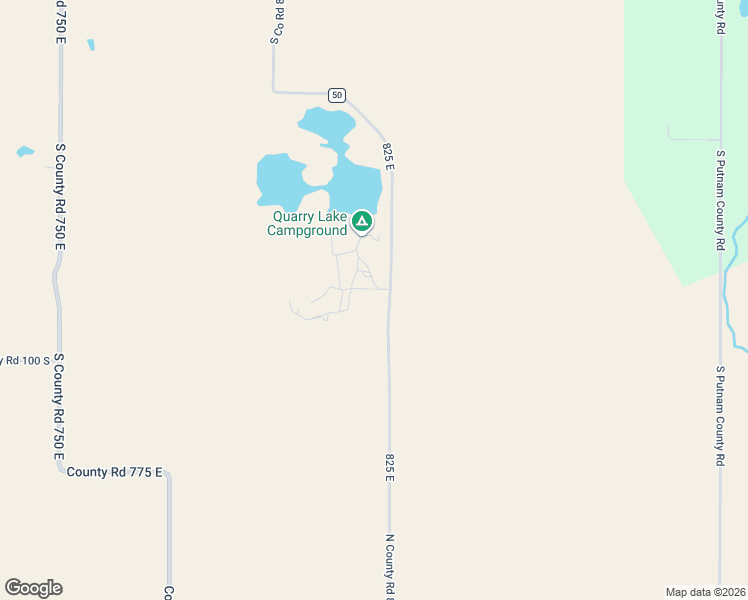 map of restaurants, bars, coffee shops, grocery stores, and more near 500-1190 South Co Road 825 East in Fillmore