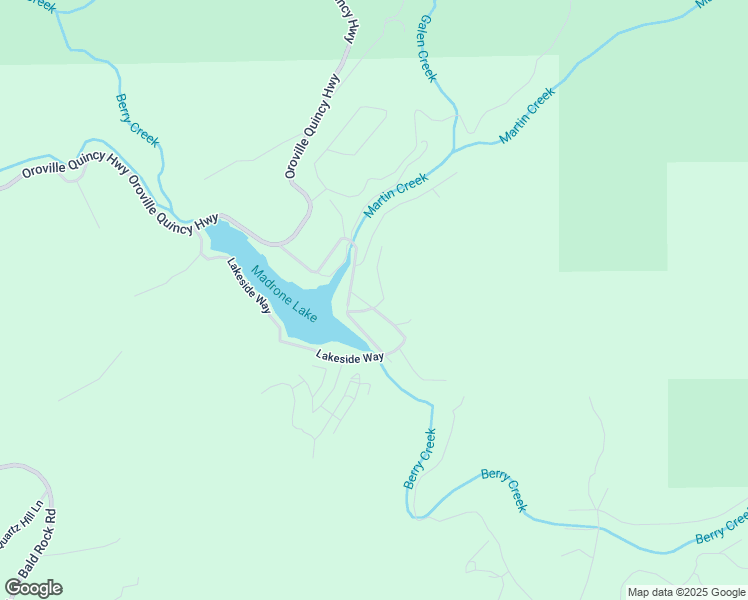map of restaurants, bars, coffee shops, grocery stores, and more near 11 Forest Inn Drive in Berry Creek