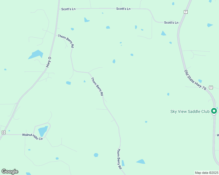 map of restaurants, bars, coffee shops, grocery stores, and more near 12686 Thorn Berry Road in New London