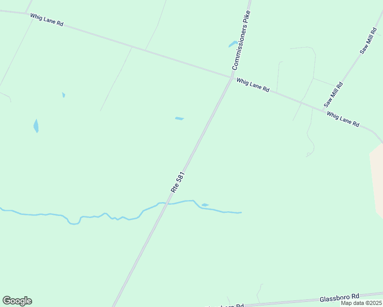 map of restaurants, bars, coffee shops, grocery stores, and more near 125 Commissioners Pike in Woodstown