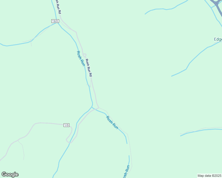 map of restaurants, bars, coffee shops, grocery stores, and more near 2183 Rush Run Road in Burton