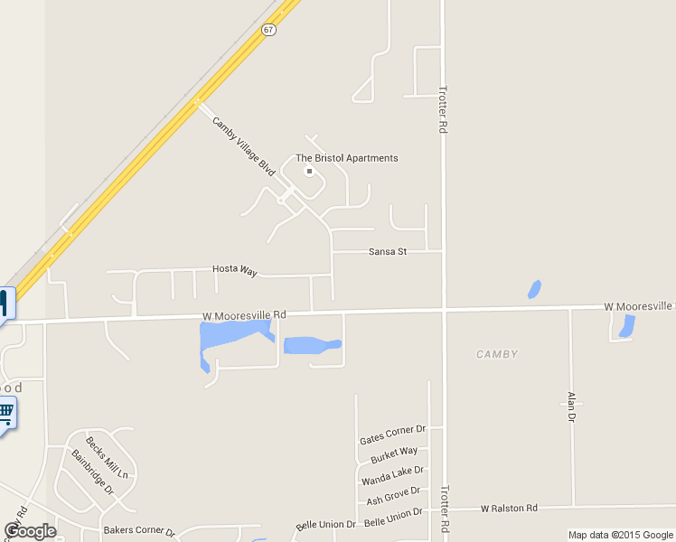 map of restaurants, bars, coffee shops, grocery stores, and more near 7916 Puckett Lane in Indianapolis