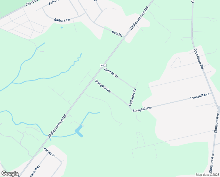 map of restaurants, bars, coffee shops, grocery stores, and more near 466 Sunnyhill Avenue in Franklin