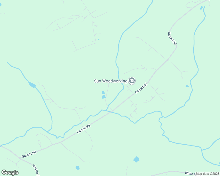 map of restaurants, bars, coffee shops, grocery stores, and more near 2600 Garrett Road in White Hall