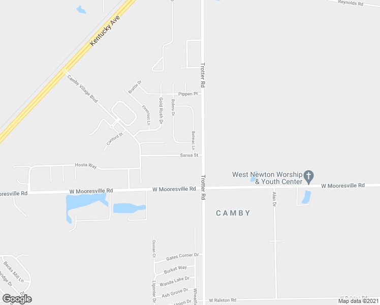 map of restaurants, bars, coffee shops, grocery stores, and more near 8332 Sansa Street in Indianapolis