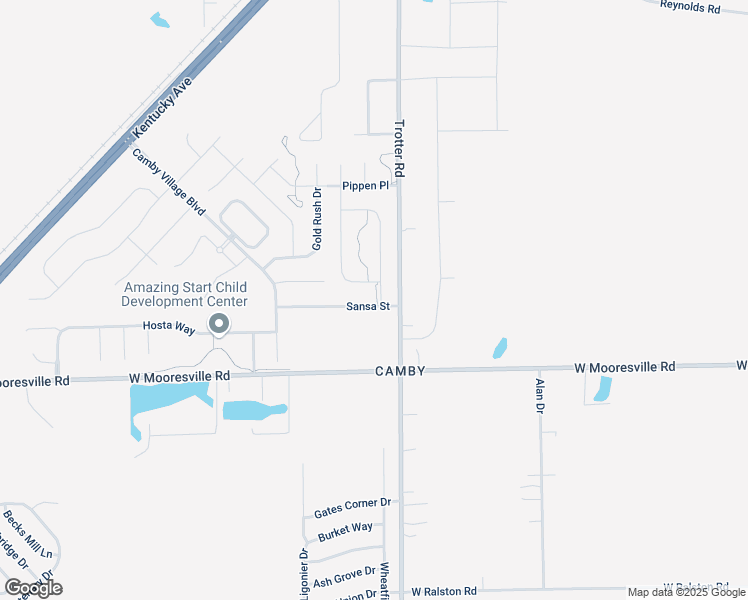 map of restaurants, bars, coffee shops, grocery stores, and more near 8332 Sansa Street in Indianapolis