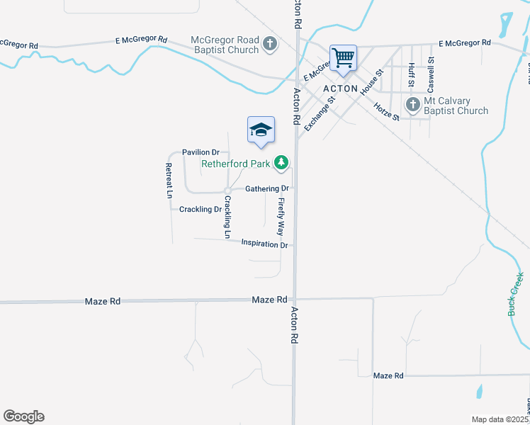 map of restaurants, bars, coffee shops, grocery stores, and more near 8223 Gathering Cir in Indianapolis