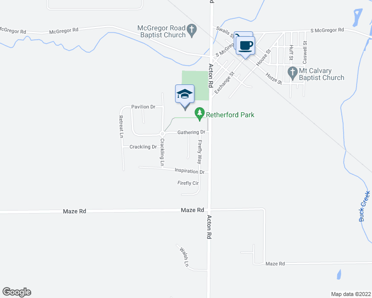 map of restaurants, bars, coffee shops, grocery stores, and more near 8216 Gathering Circle in Indianapolis