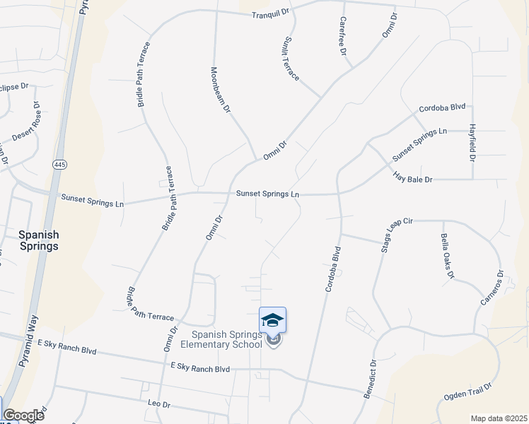 map of restaurants, bars, coffee shops, grocery stores, and more near 30 Michael Place in Sparks