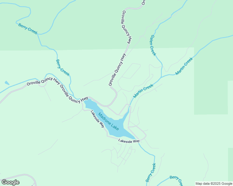 map of restaurants, bars, coffee shops, grocery stores, and more near 0 Galen Ridge Road in Berry Creek