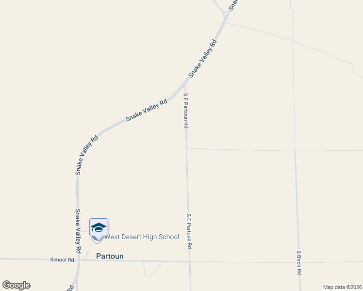 map of restaurants, bars, coffee shops, grocery stores, and more near 3810 S East Partoun Rd in Wendover