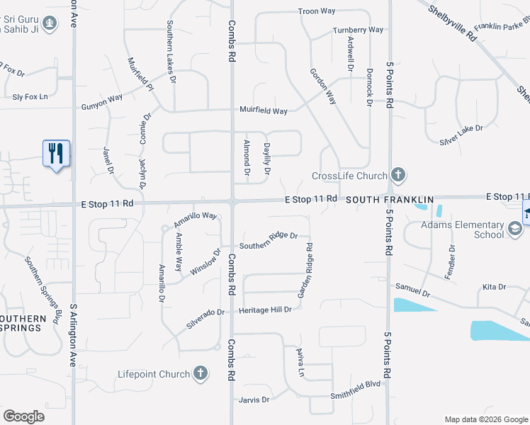 map of restaurants, bars, coffee shops, grocery stores, and more near 6608 Harvest Ridge Court in Indianapolis