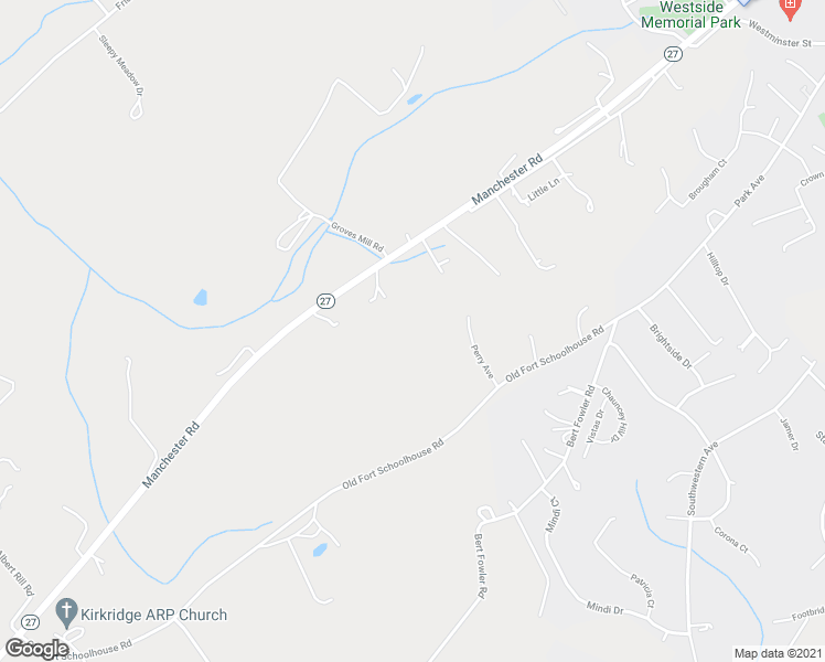map of restaurants, bars, coffee shops, grocery stores, and more near 2610 Old Fort Schoolhouse Road in Hampstead