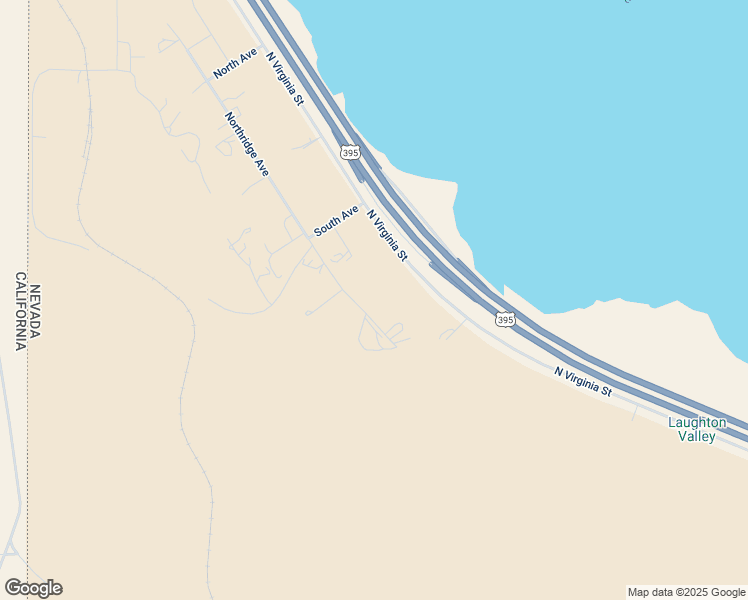 map of restaurants, bars, coffee shops, grocery stores, and more near 17420 Northridge Avenue in Reno