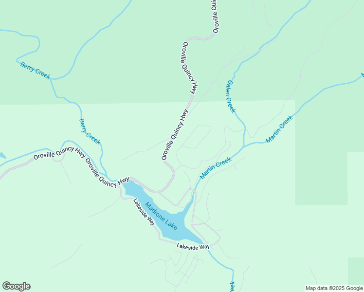 map of restaurants, bars, coffee shops, grocery stores, and more near 2 Trillium Way in Berry Creek