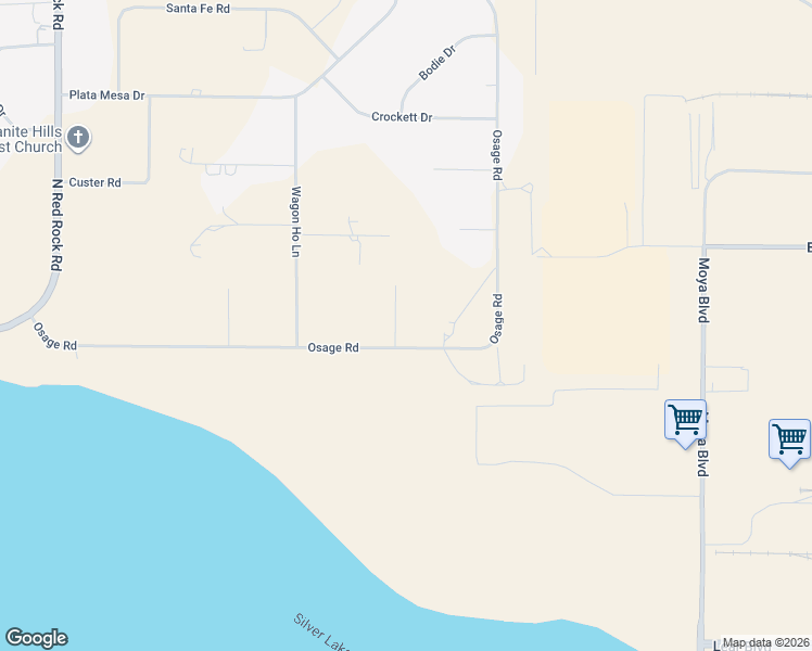 map of restaurants, bars, coffee shops, grocery stores, and more near 9995 Osage Road in Reno