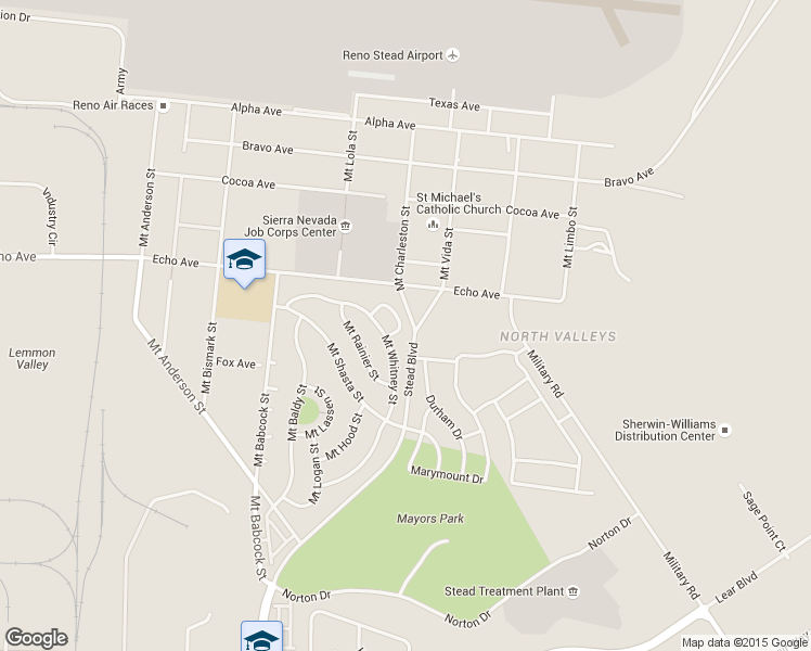 map of restaurants, bars, coffee shops, grocery stores, and more near 13610 Mount Olympus Street in Reno