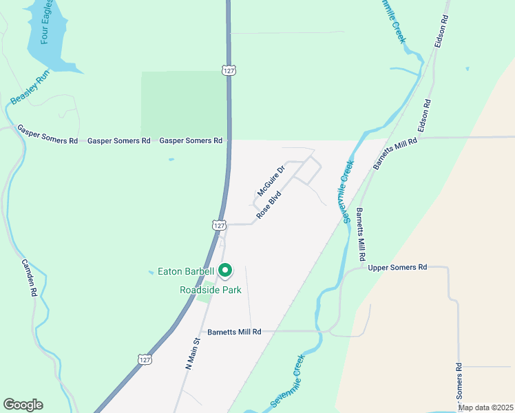 map of restaurants, bars, coffee shops, grocery stores, and more near 654 Ira Way in Camden