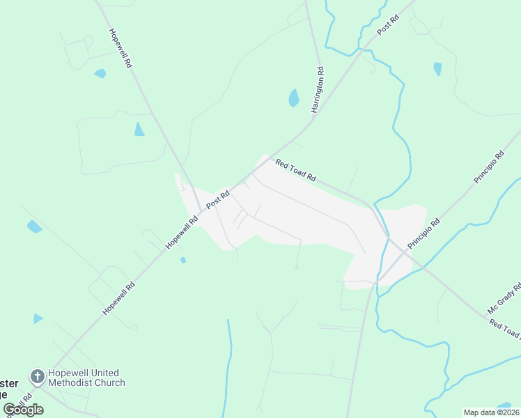 map of restaurants, bars, coffee shops, grocery stores, and more near 49 Ayers Drive in Rising Sun