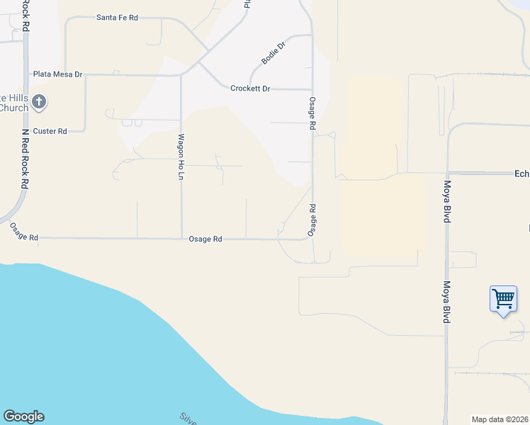 map of restaurants, bars, coffee shops, grocery stores, and more near 9995 Osage Road in Reno