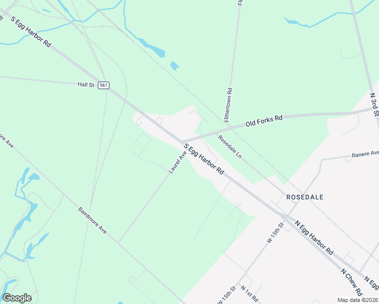 map of restaurants, bars, coffee shops, grocery stores, and more near 148 Laurel Avenue in Hammonton