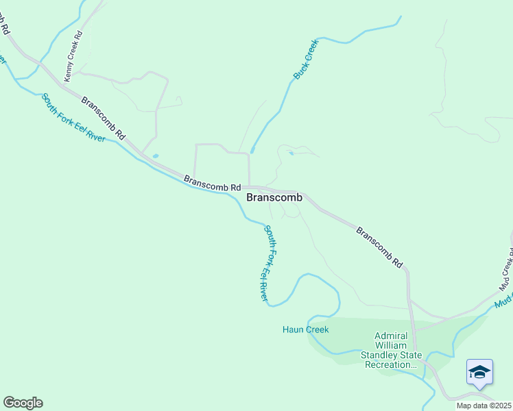 map of restaurants, bars, coffee shops, grocery stores, and more near 14321 Branscomb Road in Branscomb