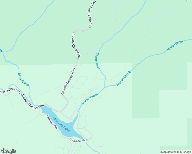 map of restaurants, bars, coffee shops, grocery stores, and more near 173 Galen Ridge Road in Berry Creek