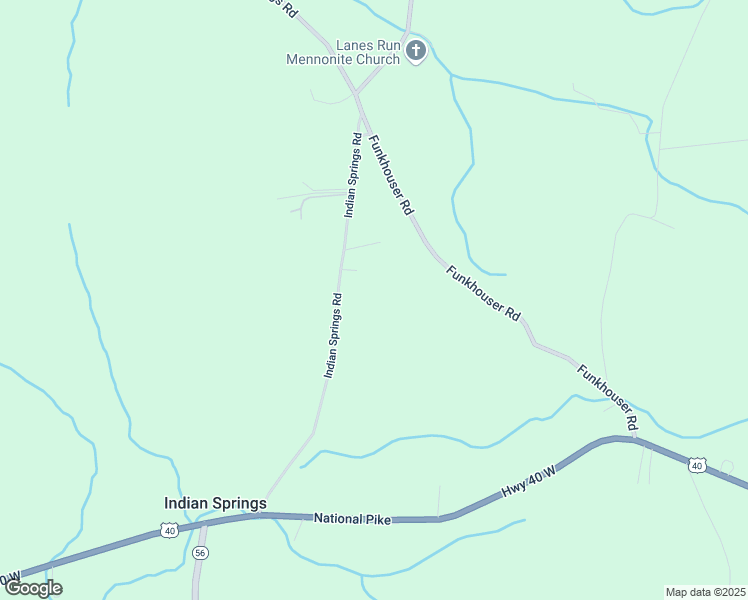 map of restaurants, bars, coffee shops, grocery stores, and more near 12435 Indian Springs Road in Clear Spring