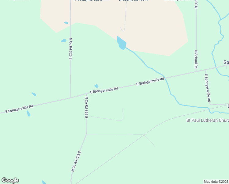 map of restaurants, bars, coffee shops, grocery stores, and more near 3563 East Springersville Road in Connersville