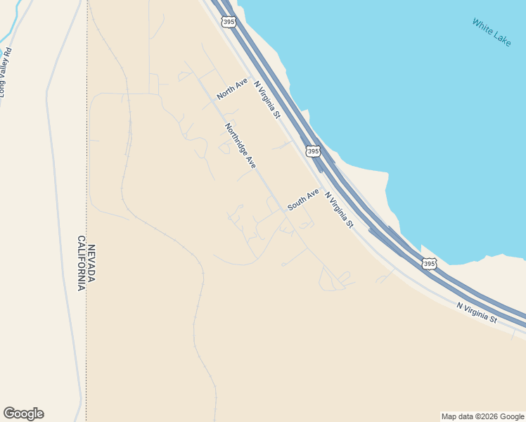 map of restaurants, bars, coffee shops, grocery stores, and more near 17517 Northridge Avenue in Reno