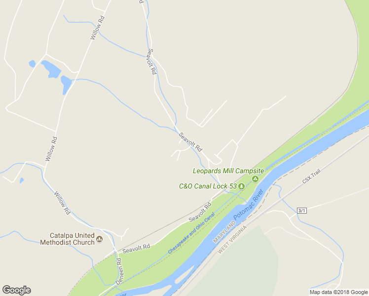 map of restaurants, bars, coffee shops, grocery stores, and more near 12528 Seavolt Road in Hancock