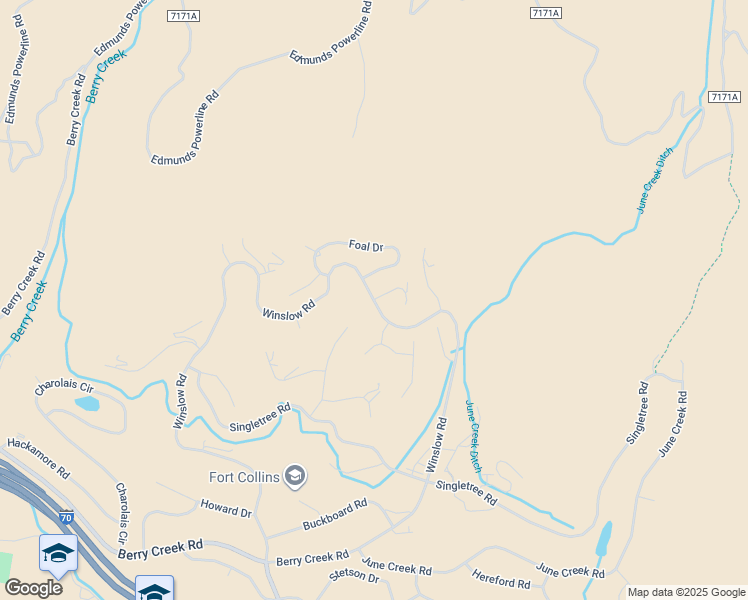 map of restaurants, bars, coffee shops, grocery stores, and more near 1560 Winslow Road in Edwards