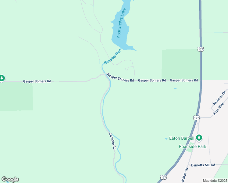map of restaurants, bars, coffee shops, grocery stores, and more near 726 Gasper Somers Road in Camden