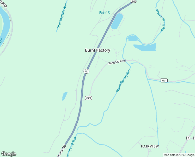 map of restaurants, bars, coffee shops, grocery stores, and more near 346 Sand Mine Road in Berkeley Springs