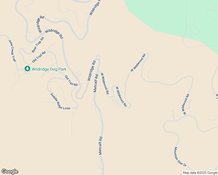 map of restaurants, bars, coffee shops, grocery stores, and more near 1002 West Wildwood Road in Edwards