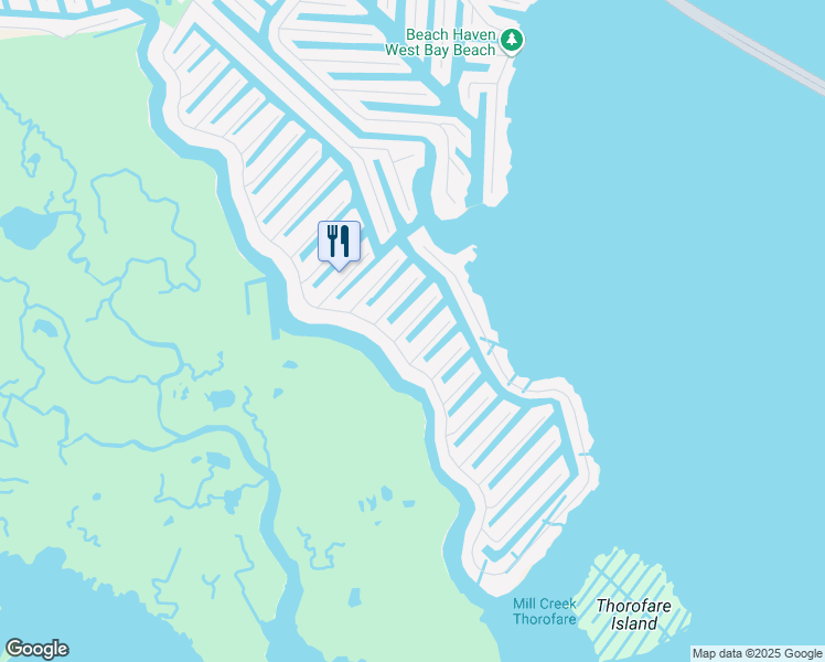 map of restaurants, bars, coffee shops, grocery stores, and more near 15 Peggy Lane in Stafford Township