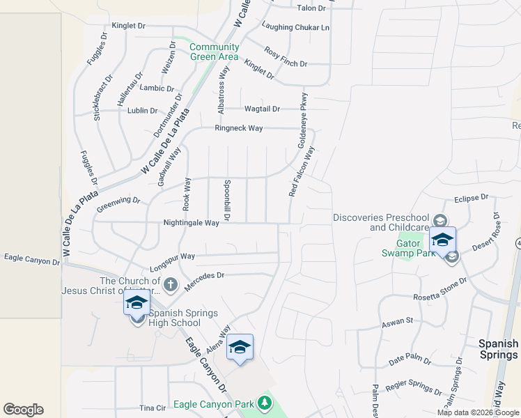 map of restaurants, bars, coffee shops, grocery stores, and more near 1004 Turtledove Drive in Sparks