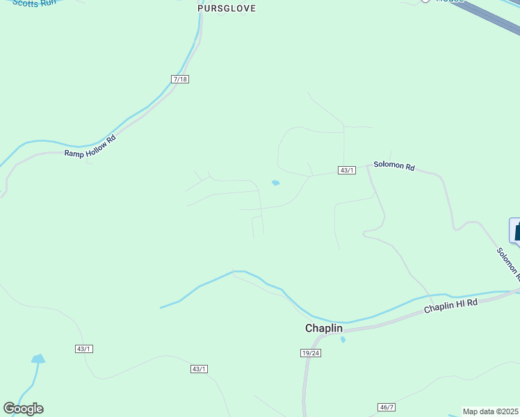 map of restaurants, bars, coffee shops, grocery stores, and more near 518 Solomon Road in Morgantown