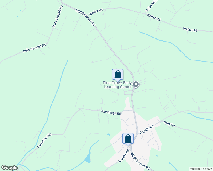 map of restaurants, bars, coffee shops, grocery stores, and more near 6 Hedricks Court in Parkton