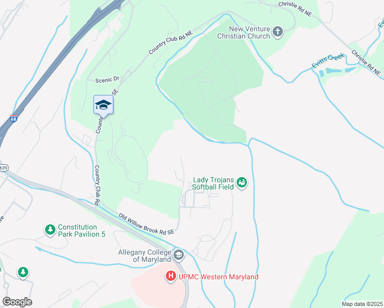 map of restaurants, bars, coffee shops, grocery stores, and more near 12510 Old Willow Brook Road Southeast in Cumberland