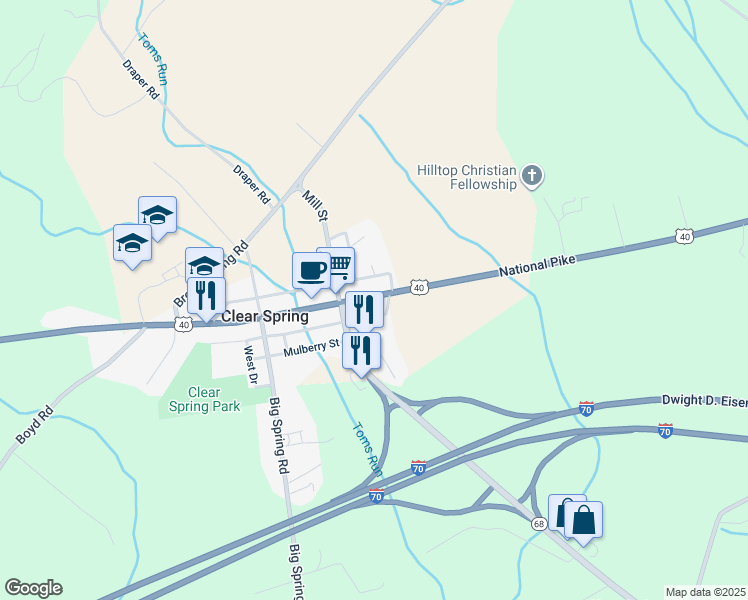 227 Cumberland Street, Clear Spring MD Walk Score