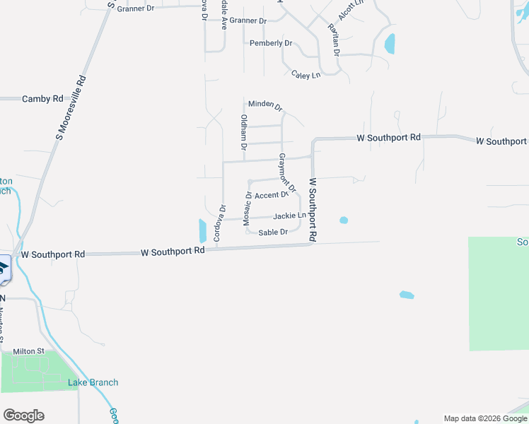 map of restaurants, bars, coffee shops, grocery stores, and more near 5828 Jackie Lane in Indianapolis