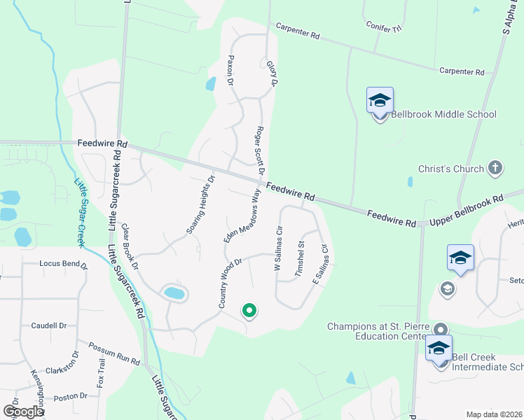 map of restaurants, bars, coffee shops, grocery stores, and more near 1338 Eden Meadows Way in Dayton