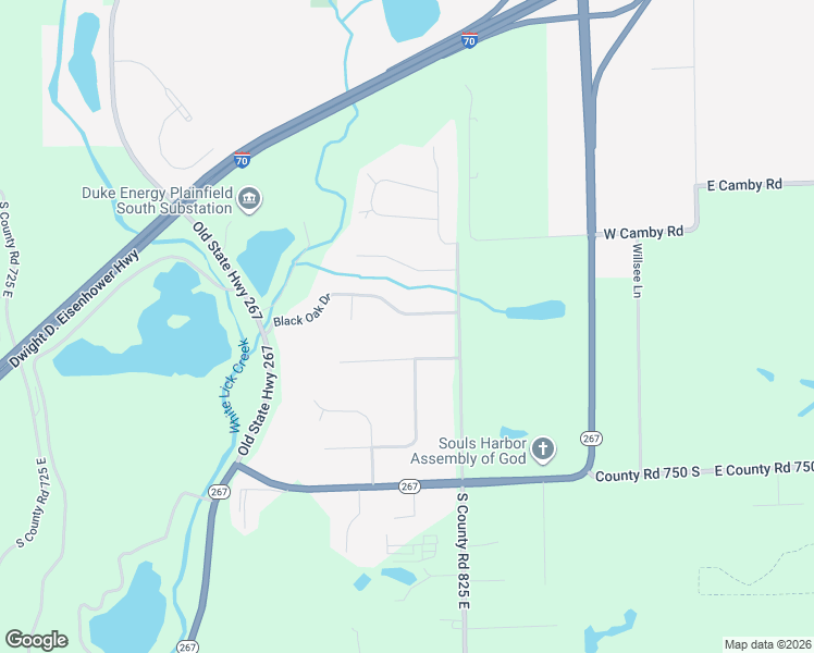 map of restaurants, bars, coffee shops, grocery stores, and more near 8138 Dogwood Court in Plainfield