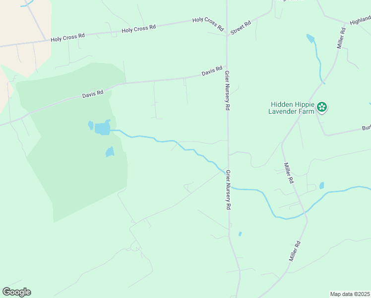 map of restaurants, bars, coffee shops, grocery stores, and more near 3708 Grier Nursery Road in Street