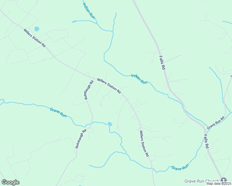 map of restaurants, bars, coffee shops, grocery stores, and more near 4843 Millers Station Road in Hampstead