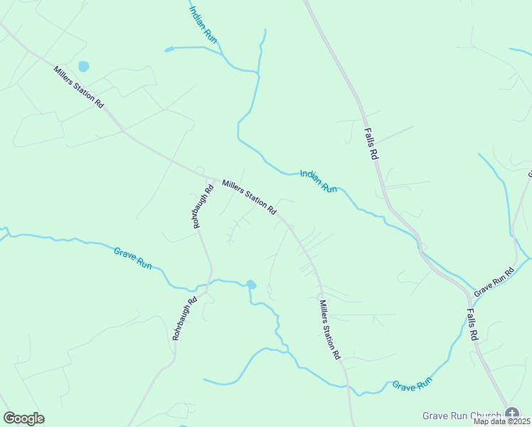 map of restaurants, bars, coffee shops, grocery stores, and more near 4843 Millers Station Road in Hampstead