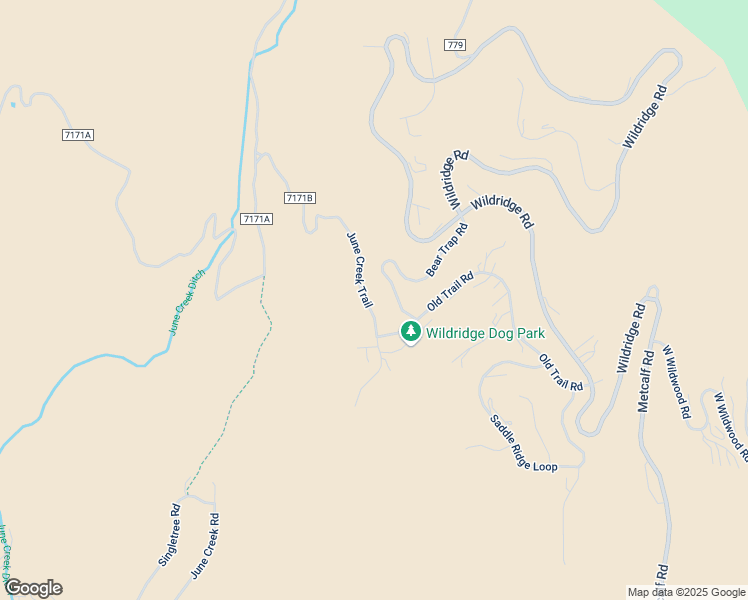 map of restaurants, bars, coffee shops, grocery stores, and more near 2940 June Creek Trail in Edwards