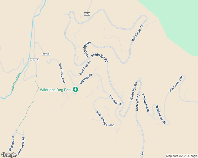 map of restaurants, bars, coffee shops, grocery stores, and more near 2410 Old Trail Road in Edwards